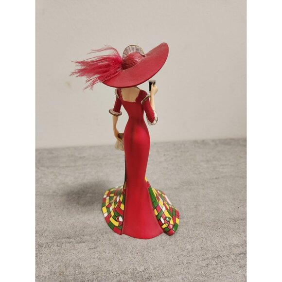 Resin Coca Cola Lady In Red Timeless Refreshment of Coca Cola Collection - Picture 9 of 10